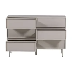 Tours Ladekast 6 Lades Melamine/MDF Zand 120cm