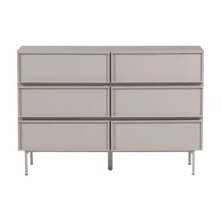 Tours Ladekast 6 Lades Melamine/MDF Zand 120cm