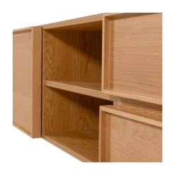 Tours Tv meubel Melamine/MDF Naturel 180cm