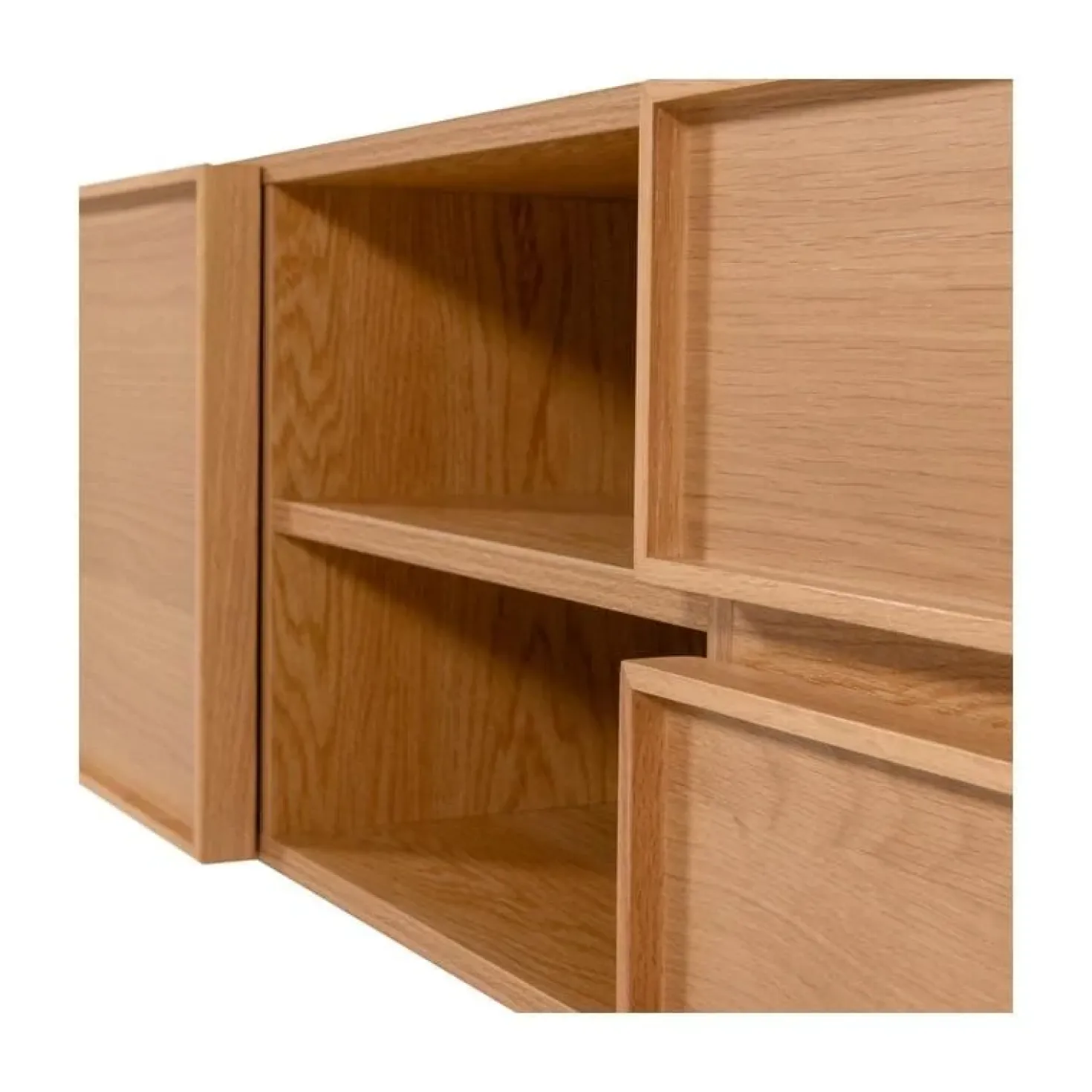 Tours Tv meubel Melamine/MDF Naturel 180cm