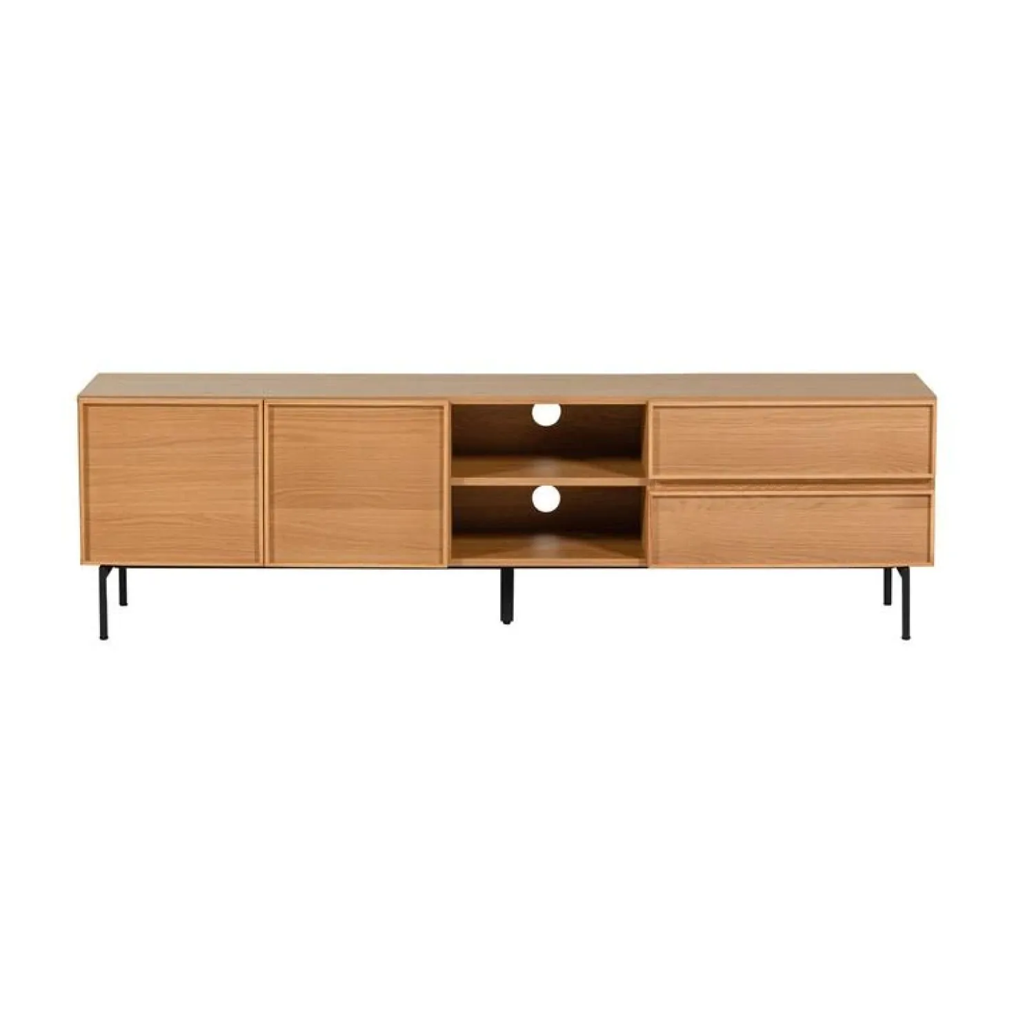 Tours Tv meubel Melamine/MDF Naturel 180cm
