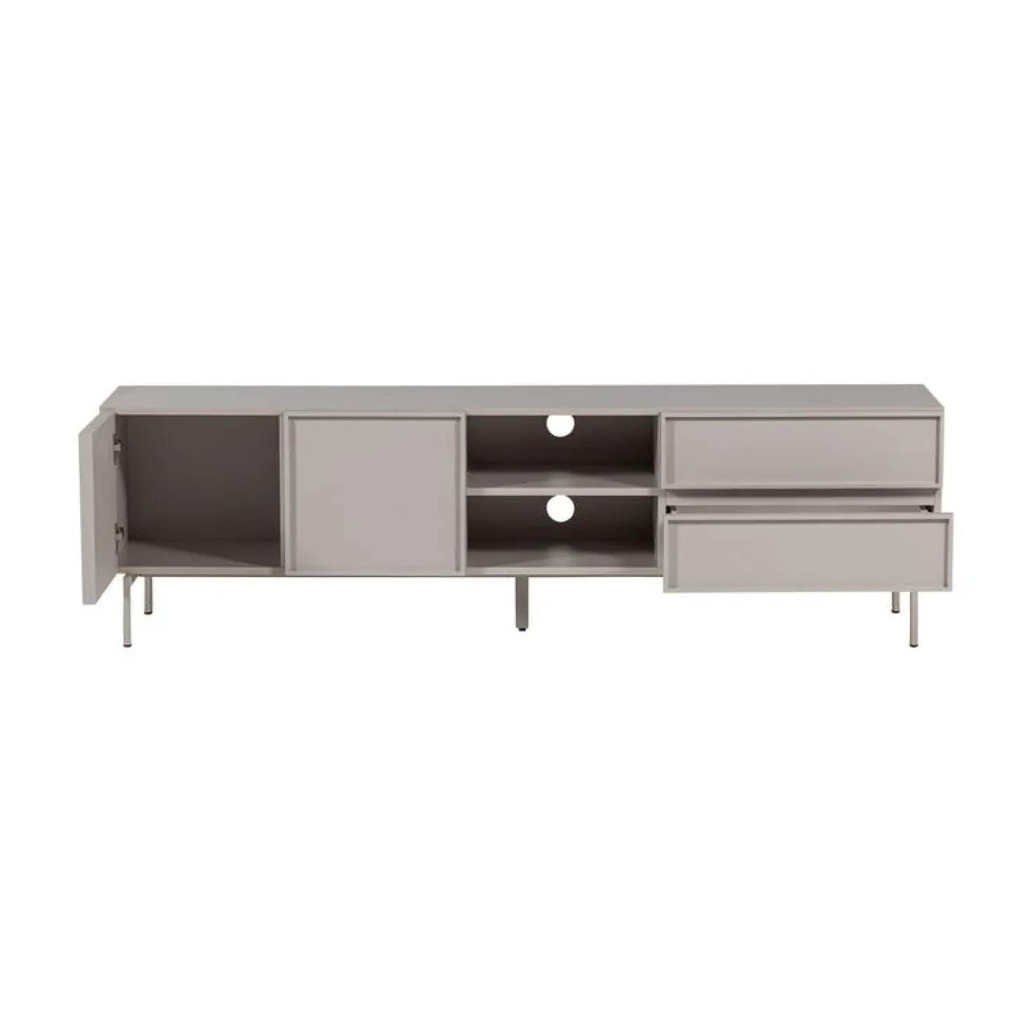 Tours Tv meubel Melamine/MDF Zand 180cm