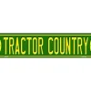 Tractor Country - metalen bord
