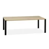 Tresso Eettafel Lichthout 160cm