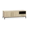Tresso Tv meubel klein Lichthout 150cm