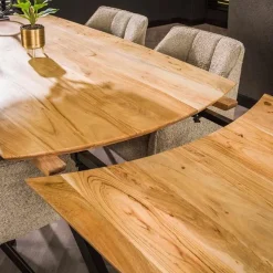 Tuco uitschuifbare Eetkamertafel Acaciahout 175/275cm
