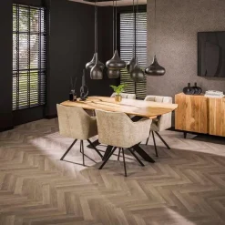 Tuco uitschuifbare Eetkamertafel Acaciahout 175/275cm