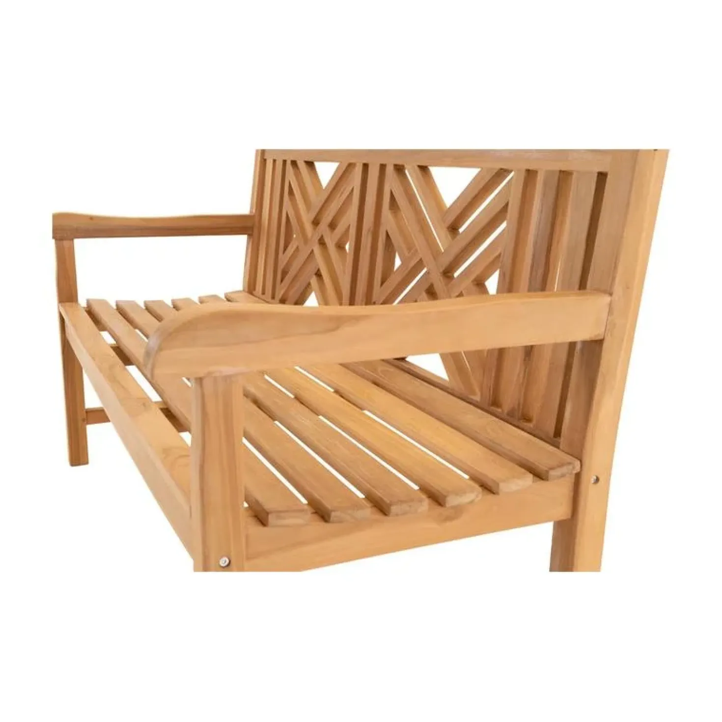 Tuinbank teak Cross 150cm