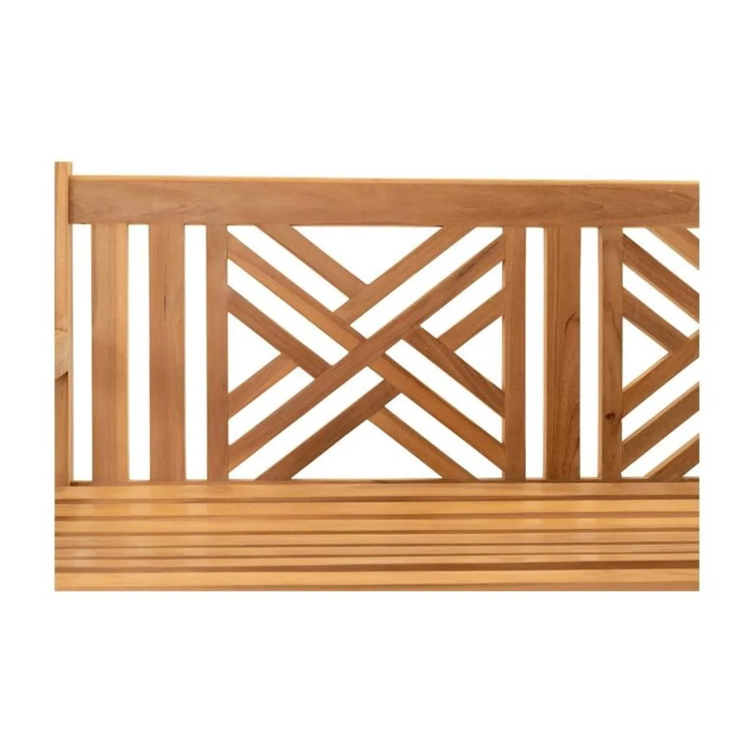 Tuinbank teak Cross 150cm