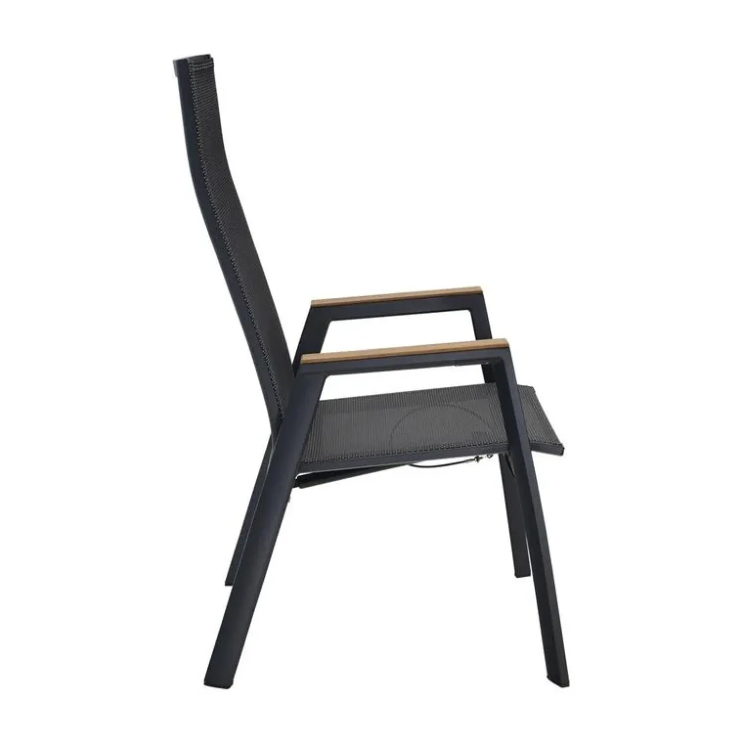 Tuinstoel Amir Teak Noir
