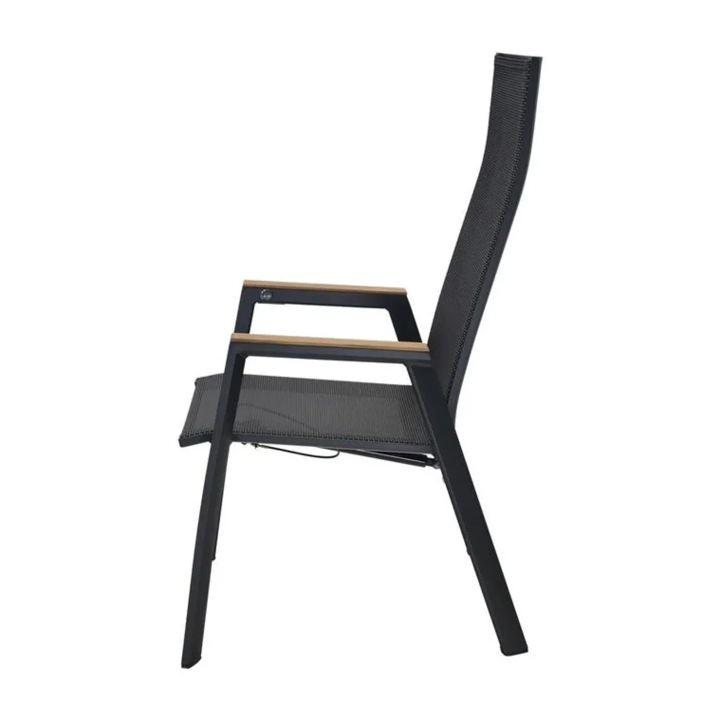 Tuinstoel Amir Teak Noir