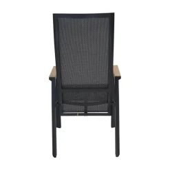 Tuinstoel Amir Teak Noir