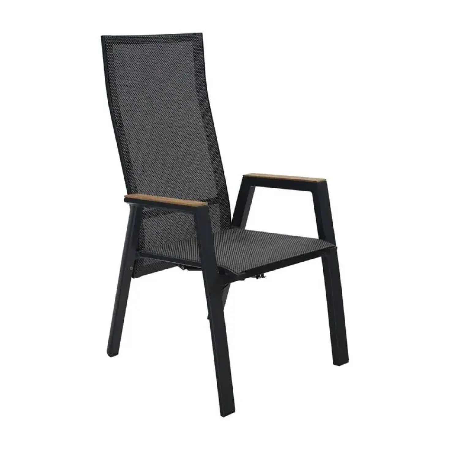 Tuinstoel Amir Teak Noir
