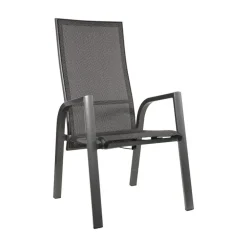 Tuinstoel Mojito Noir verstelbaar