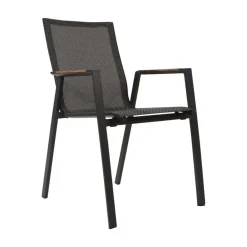 Tuinstoel Tarragona Teak Noir