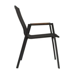 Tuinstoel Tarragona Teak Noir