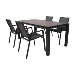 Tuintafel Monaco Noir 180cm