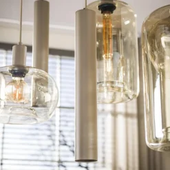Tulsa 7-lichts Hanglamp Beige