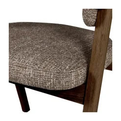Tunar Eetkamerstoel Hout Bruin