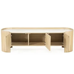 Tv-meubel Don eikenhout 165cm