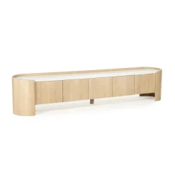 Tv-meubel Don eikenhout 240cm