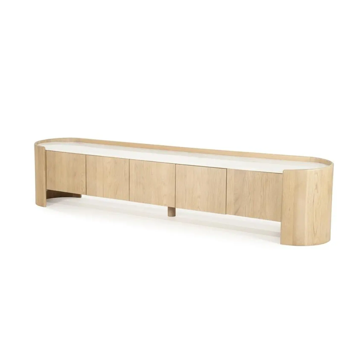 Tv-meubel Don eikenhout 240cm