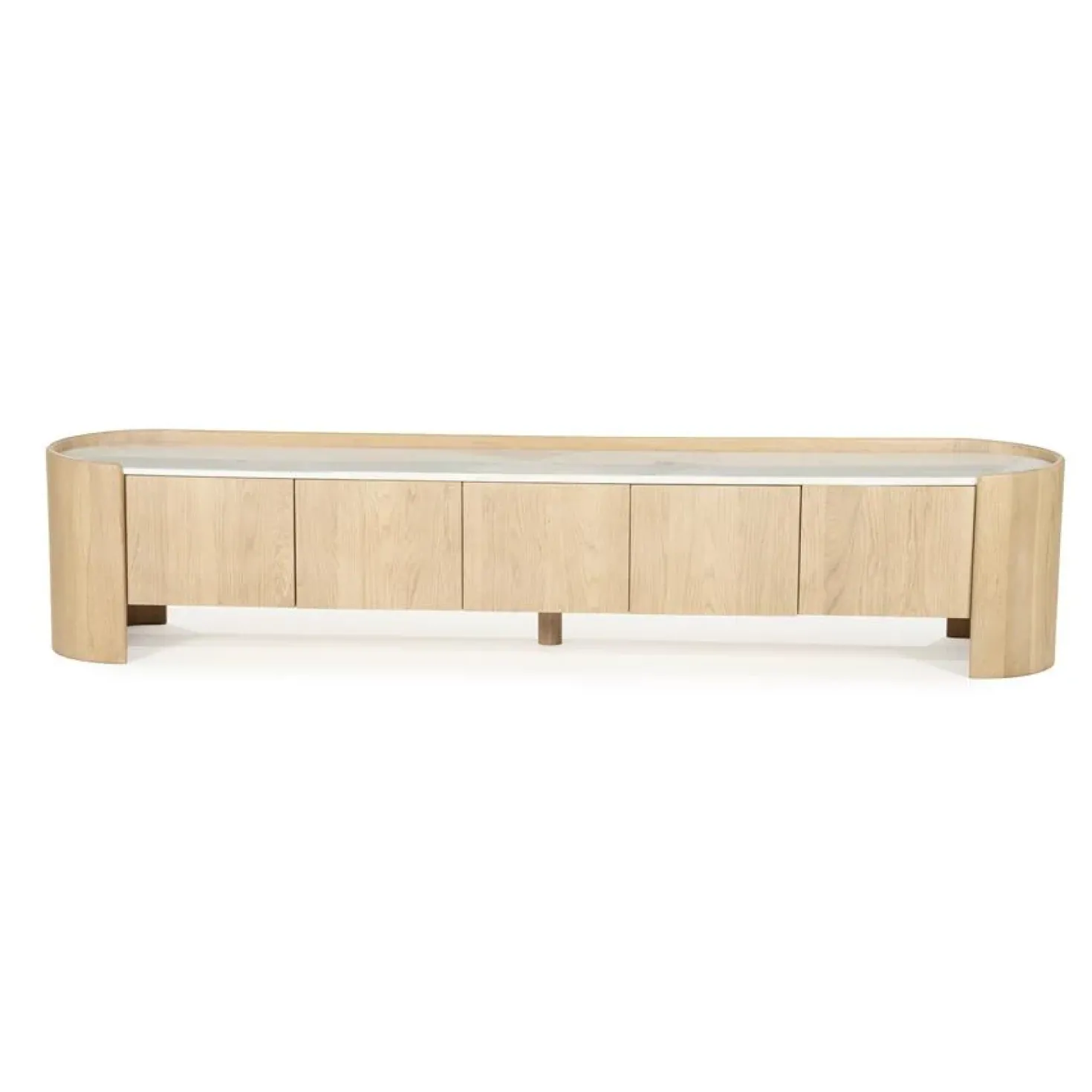 Tv-meubel Don eikenhout 240cm