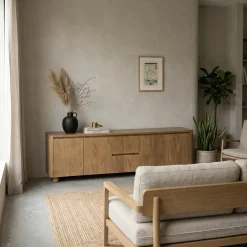 Tv-meubel Edward mangohout 200cm