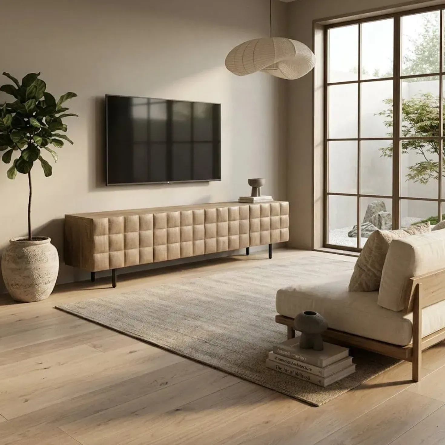 Tv-meubel Felix Mangohout 214cm