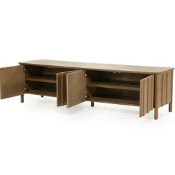 Tv-meubel Jake 4 deurs bruin 183cm