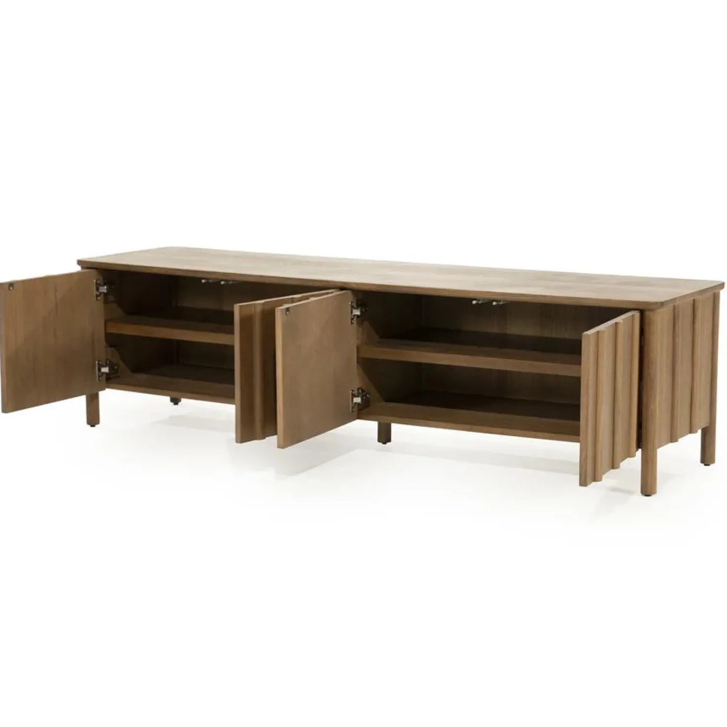 Tv-meubel Jake 4 deurs bruin 183cm