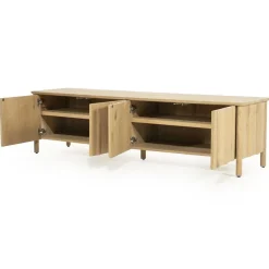 Tv-meubel Jake 4 deurs naturel 183cm
