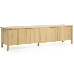 Tv-meubel Jake 4 deurs naturel 183cm