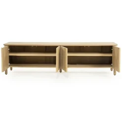 Tv-meubel Jake 4 deurs naturel 183cm