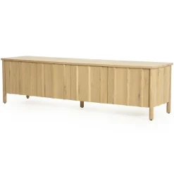 Tv-meubel Jake 4 deurs naturel 183cm