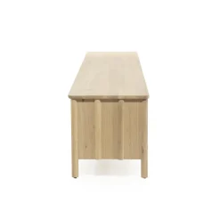 Tv-meubel Jake 6 deurs naturel 264cm