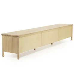 Tv-meubel Jake 6 deurs naturel 264cm