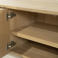 Tv-meubel Jake 6 deurs naturel 264cm