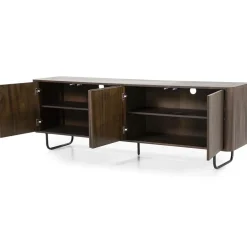 TV meubel James mangohout Bruin 190cm