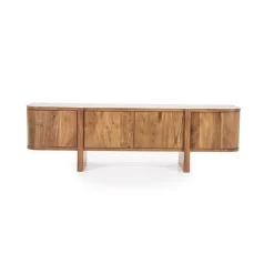 TV-meubel Julian acaciahout 4 deurs 170cm
