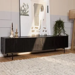 Tv meubel Martin 210 cm zwart