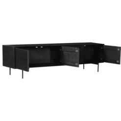 Tv meubel Martin 210 cm zwart