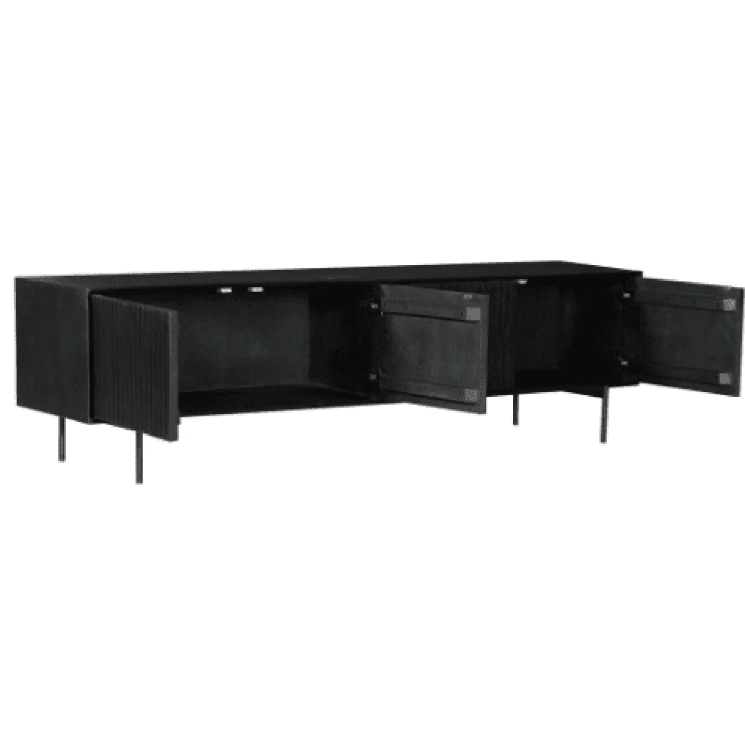 Tv meubel Martin 210 cm zwart