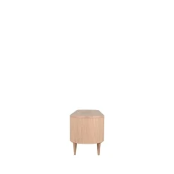 Tv Meubel Oliva Naturel Eikenhout 220cm