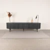 Tv Meubel Oliva Zwart Eikenhout 220cm