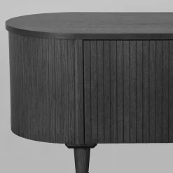Tv Meubel Oliva Zwart Eikenhout 220cm