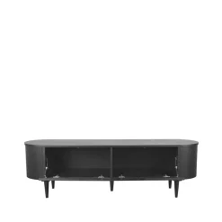 Tv Meubel Oliva Zwart Eikenhout 180cm