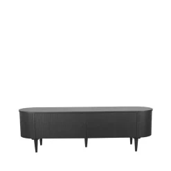 Tv Meubel Oliva Zwart Eikenhout 180cm