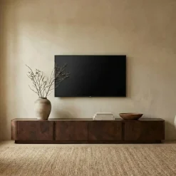 Tv meubel Yama walnoot staand | 235cm