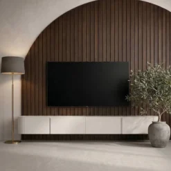 Tv meubel Yama zand zwevend | 235cm